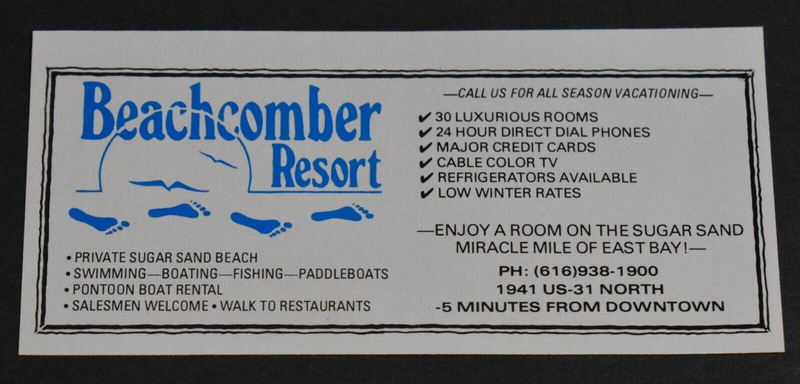 Beachcomber Resort (Beachcomber Motel, Travel Lodge) - Old Flyer (newer photo)